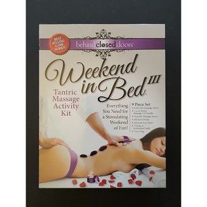 Weekend In Bed 3 - 9 Pcs Tantric Massage Set Heatable Massage Stones Massage...